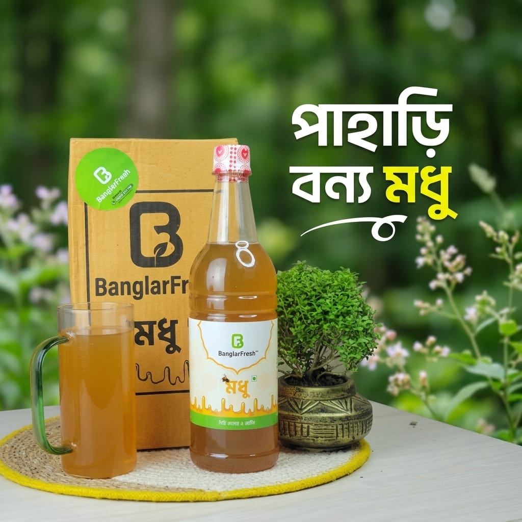 পাহাড়ি বন্য মধু (Pahari Natural Honey)